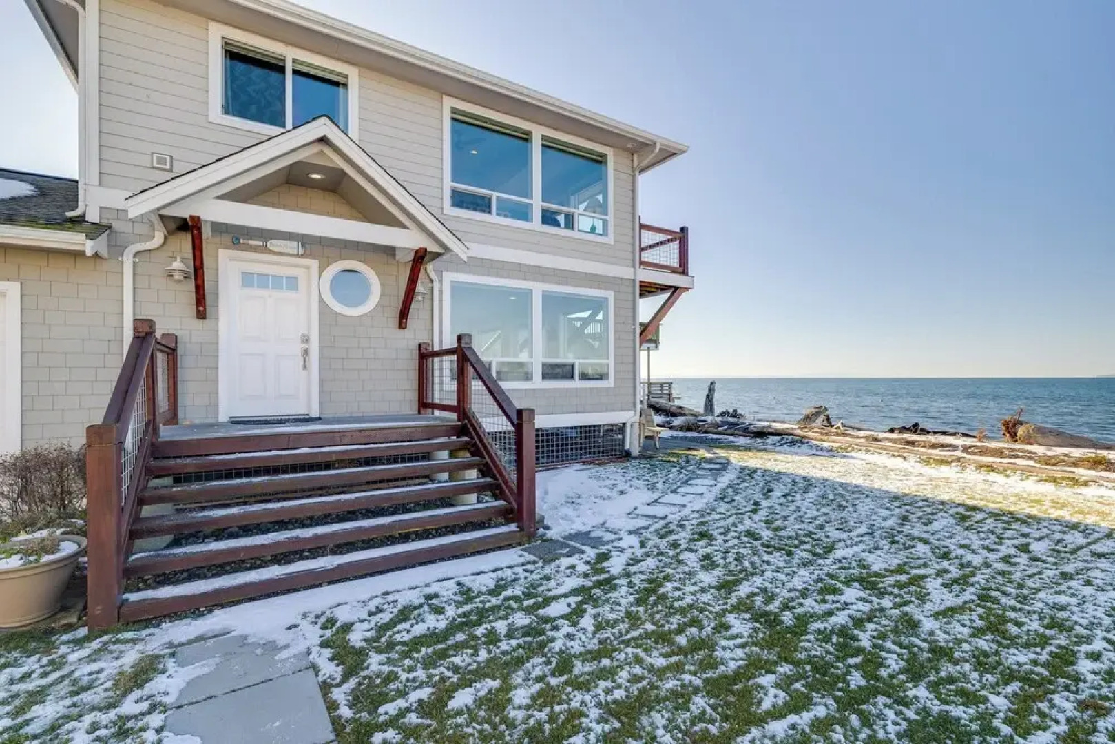 Ocean Views & Beach Access at Cottage on Birch Bay