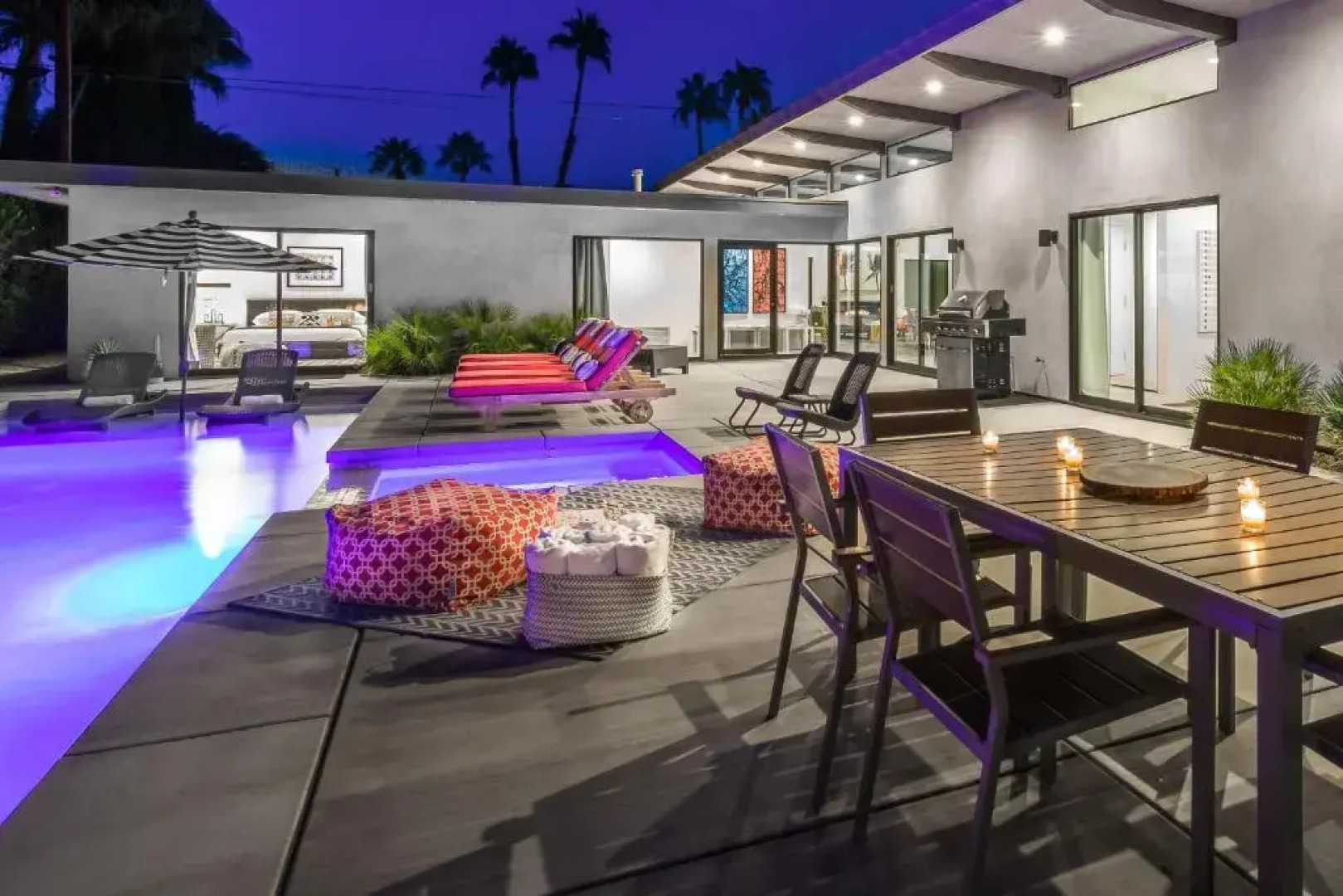 Best in Palm Springs • Featured in Dwell • 5 Bedrooms & All En Suite Baths