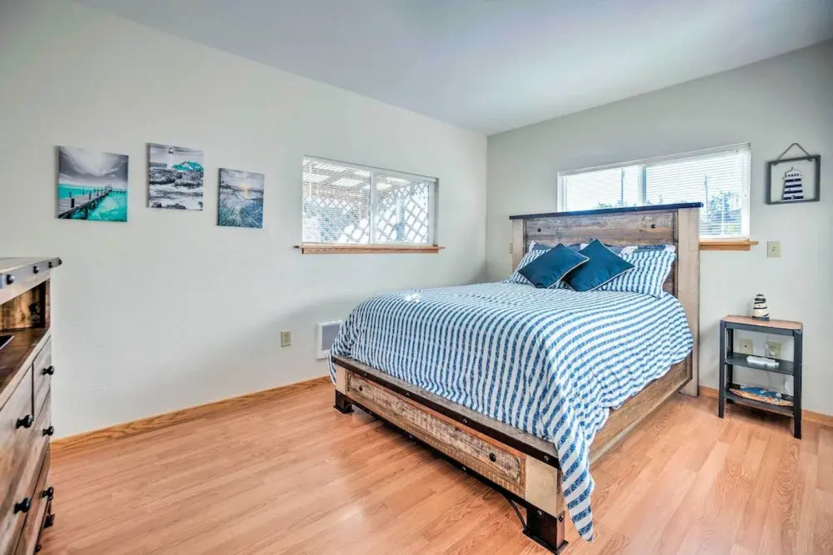 Fire Pit & Bay Views: North Bend Home!