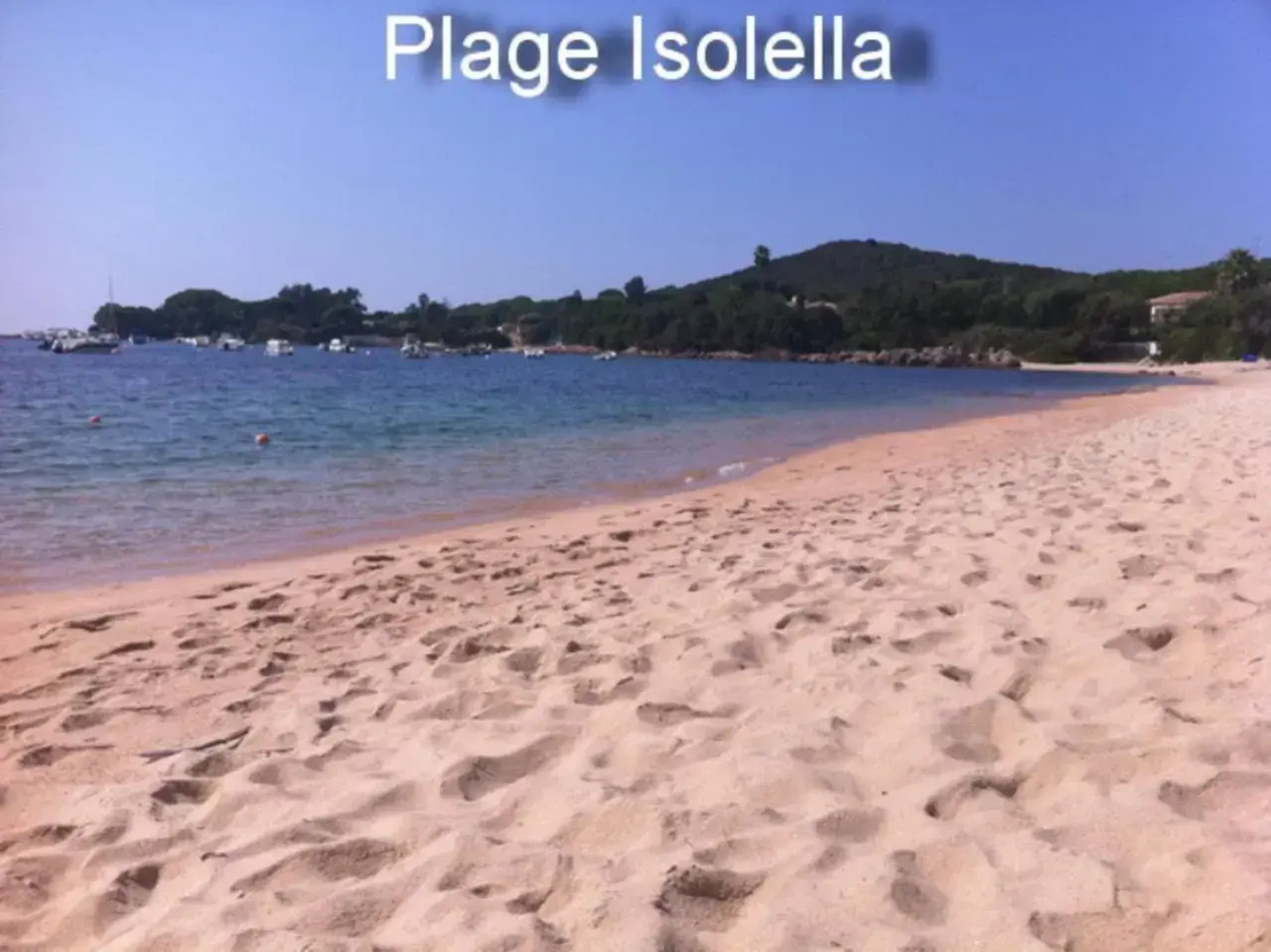 Vue mer panoramique plage 30m. Porticcio