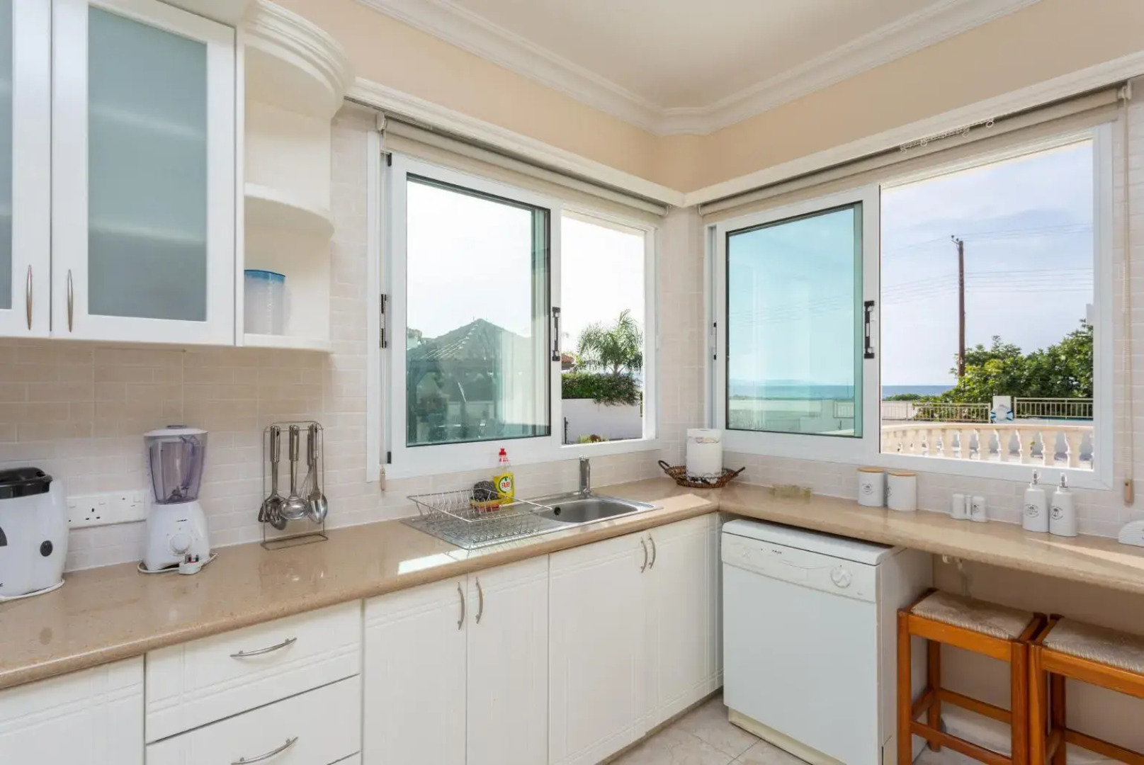 Villa Komissa Large Private Pool Walk to Beach Sea Views A C Wifi - 3439