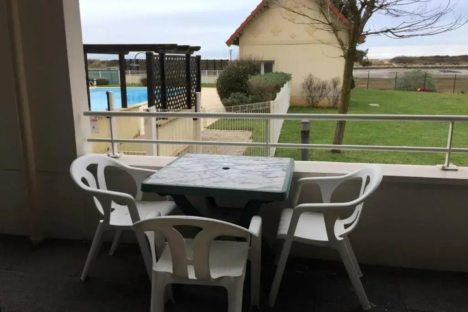 Appartement rez-de- chaussée sur le port wi-fi 4G