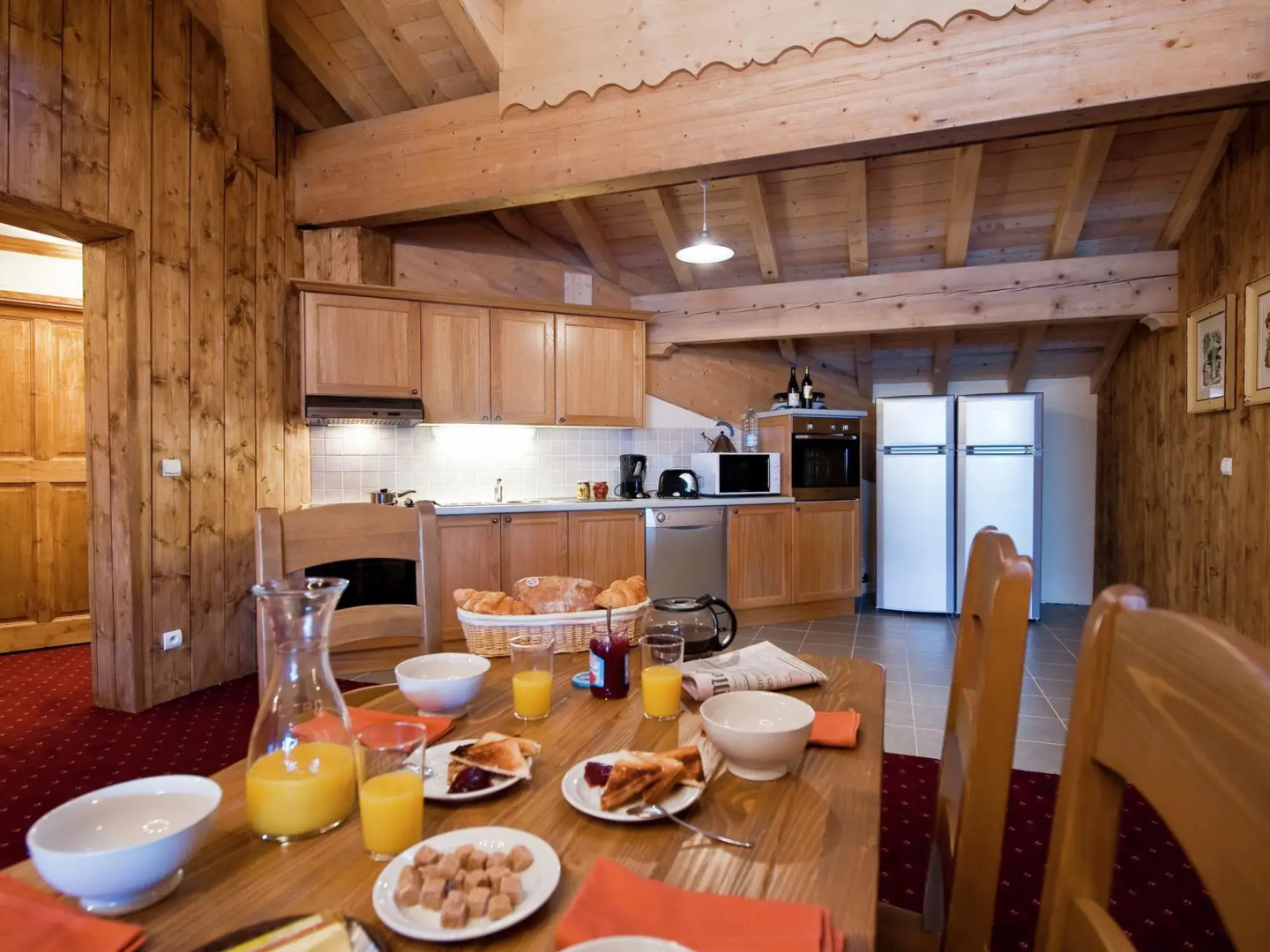 Lovely Apartment With a Fireplace in a Child-friendly Village