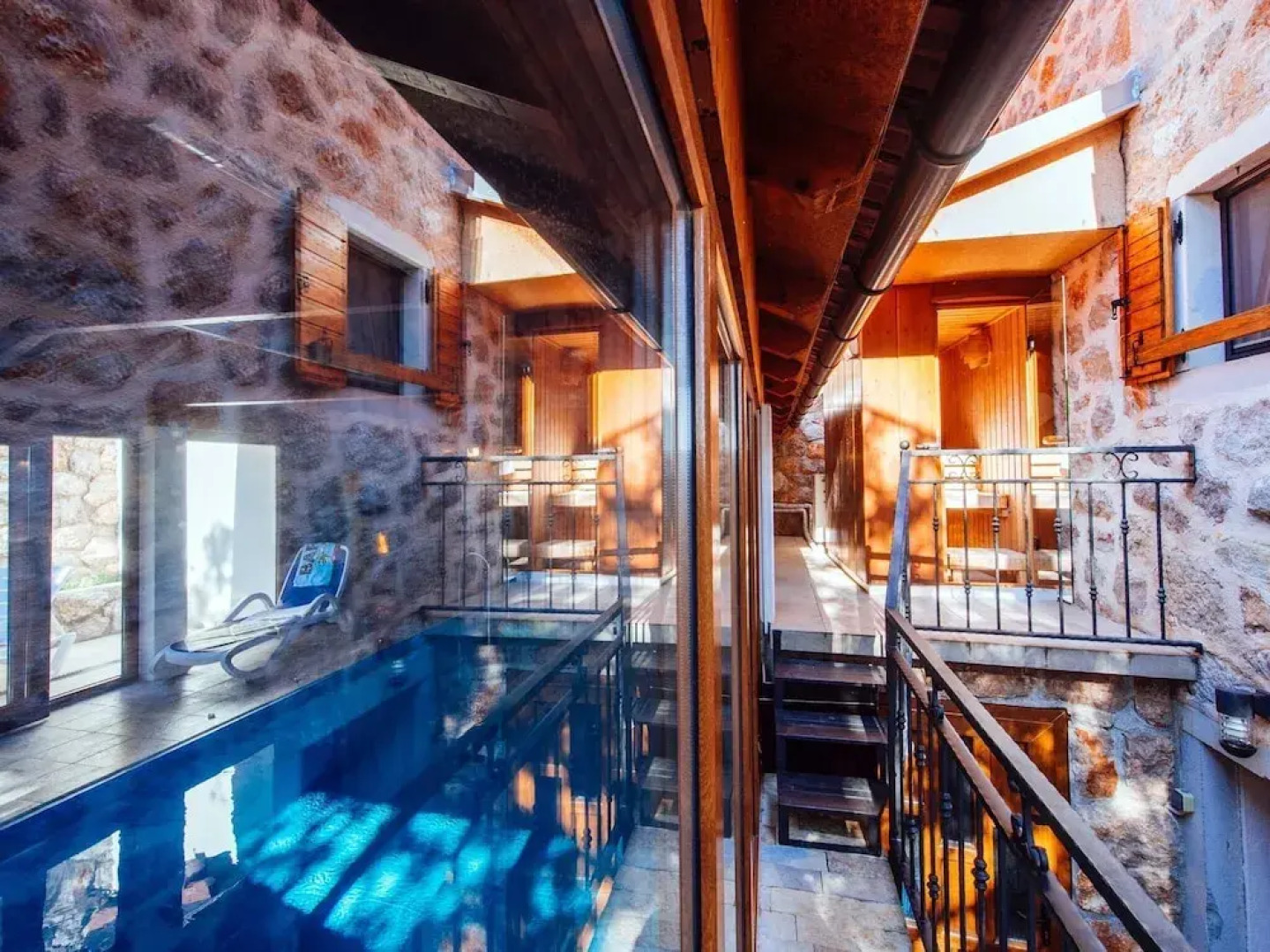 Traditional Stone House With Interiour Pool, Sauna, Garden, Terrace With BBQ