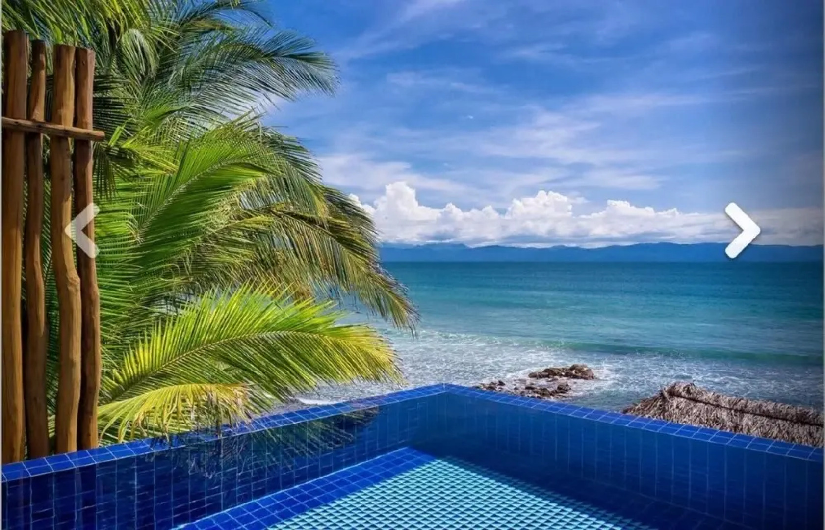 Exciting six Bedroom Oceanfront 75 Long Pool Villa