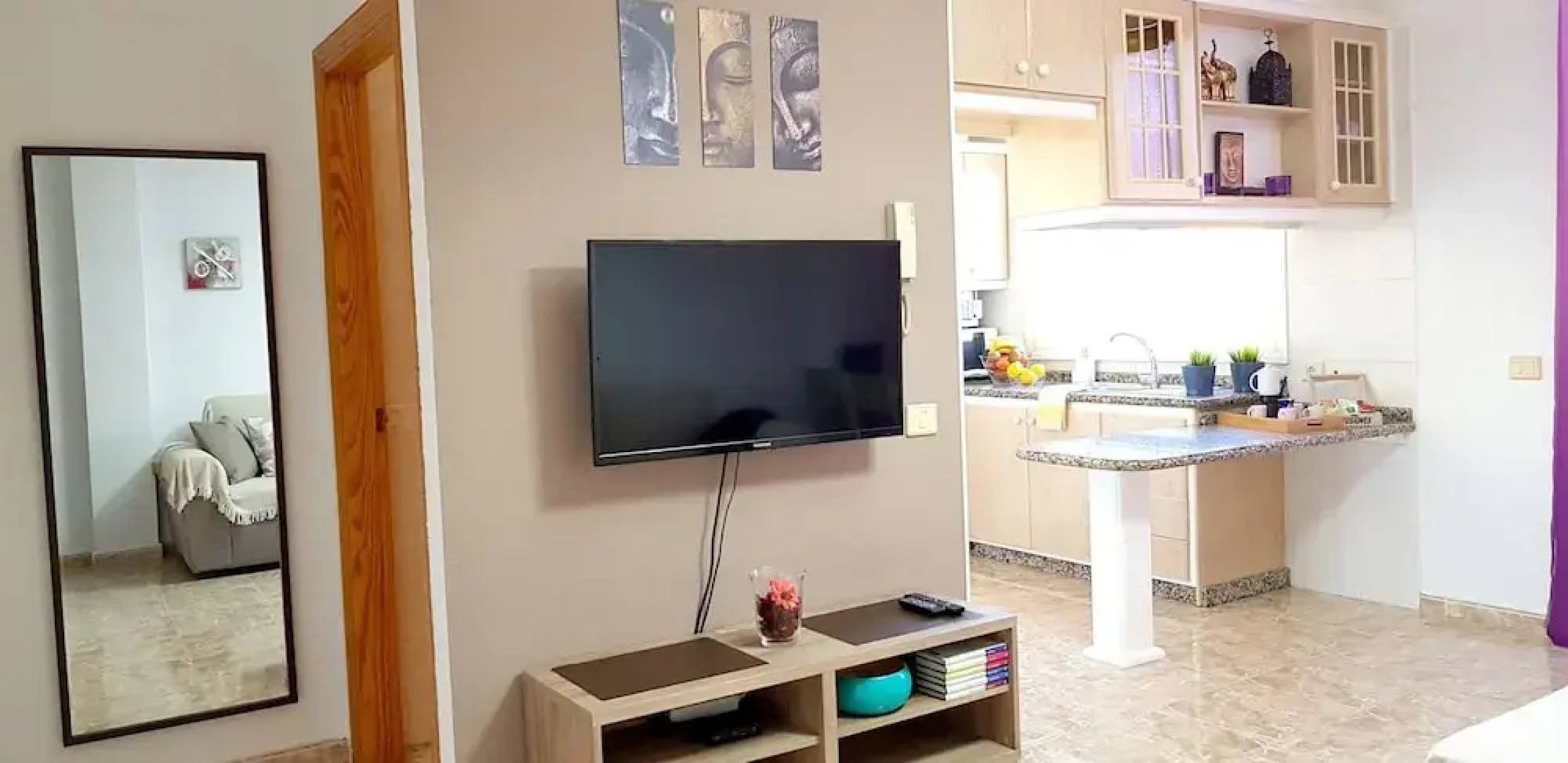 Apartment with 2 Bedrooms in Puerto de Santiago, with Wonderful Mountain View, Furnished Terrace And Wifi - 90 M From the Beach