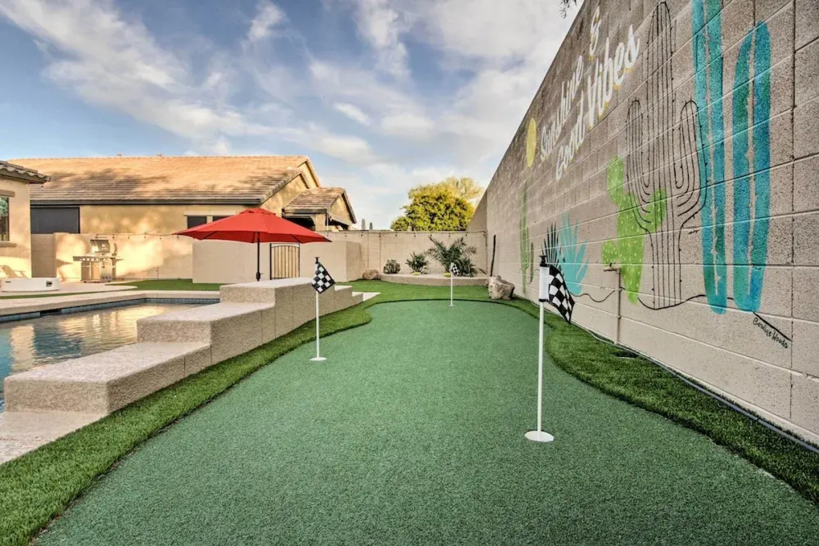 Pool & Game Room: Home in Goodyear Near Golfing