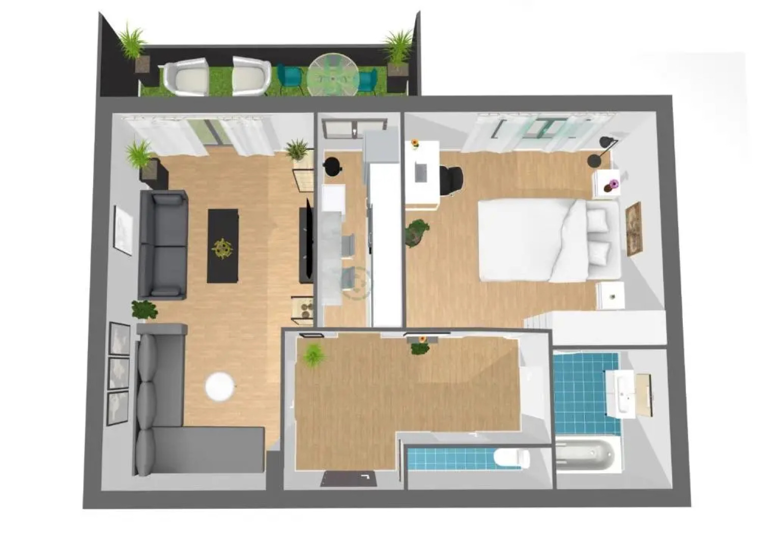 Oasis au Coeur de Ville