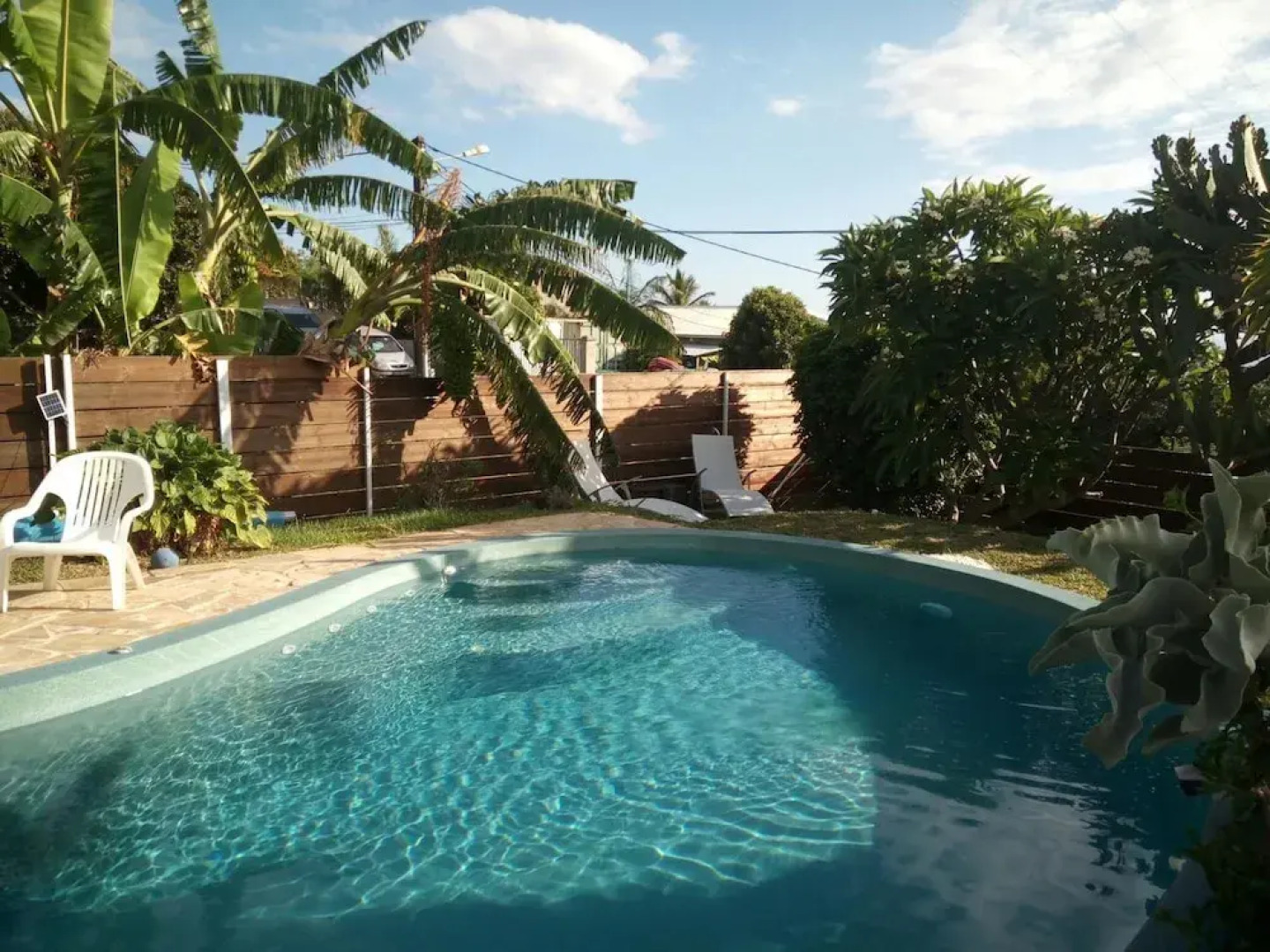 Studio in Piton Saint-leu, With Wonderful sea View, Pool Access, Enclo