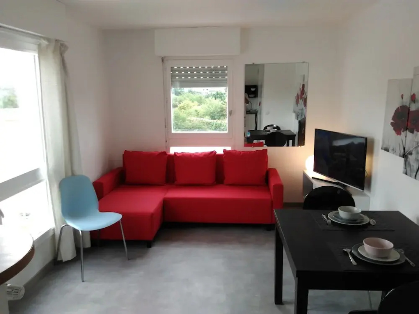 Appartement 2 pièces avec Grande Terrasse