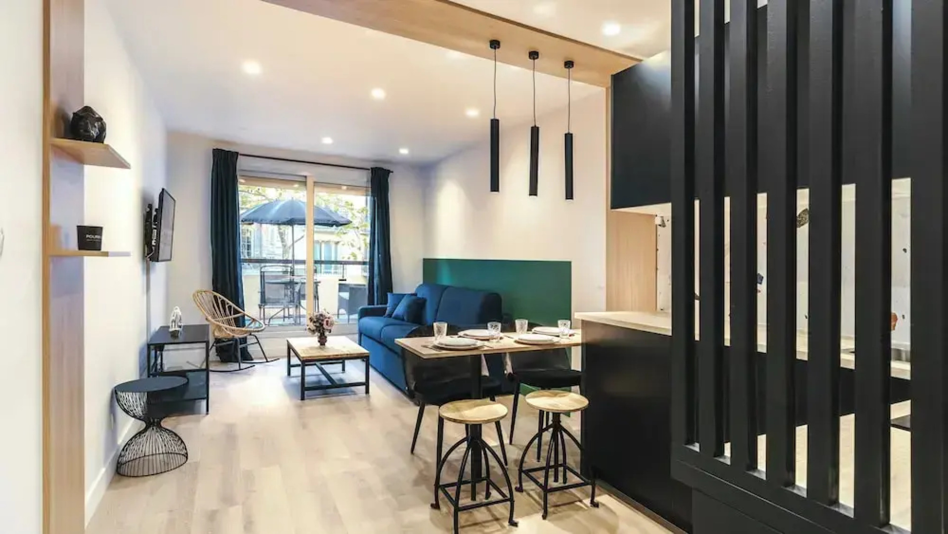 Beautiful Apartment -1br/4p- Boulogne