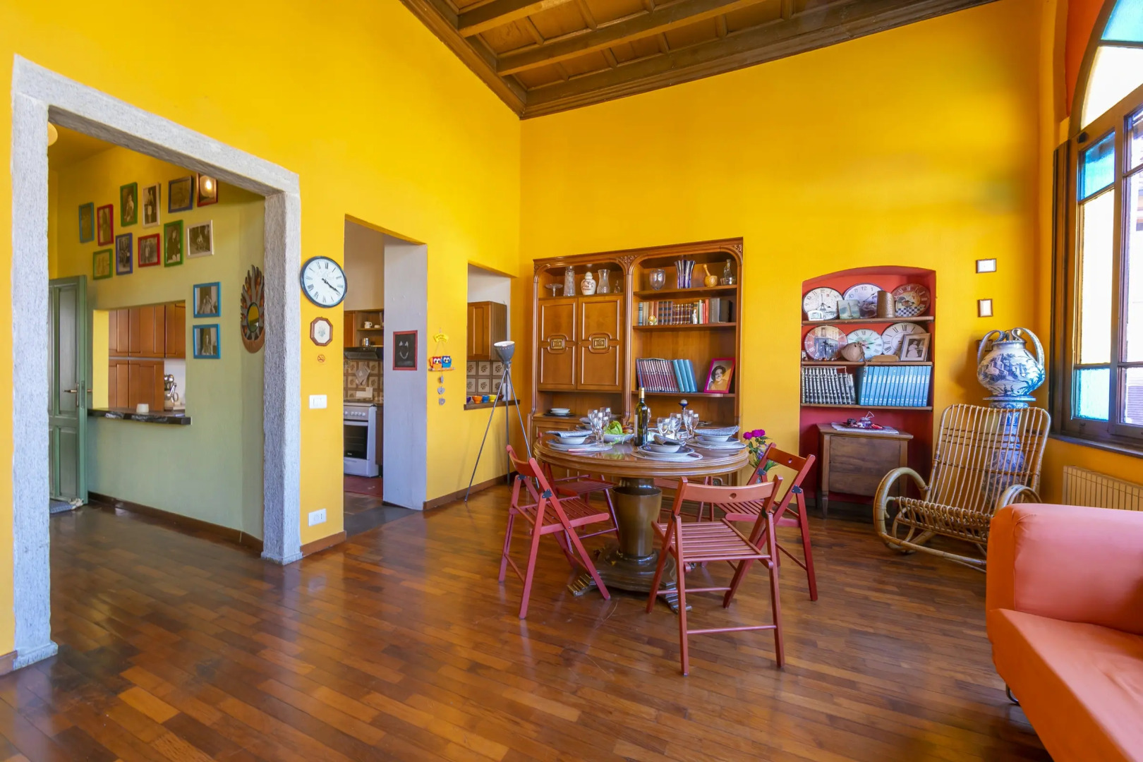 Painted Window by the lake