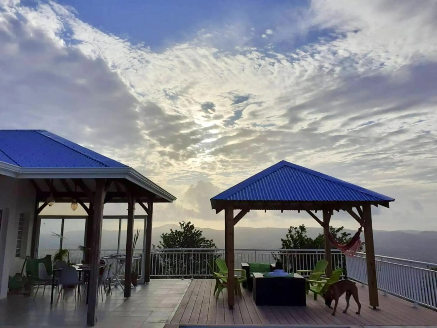 Villa de 3 chambres avec vue sur la mer piscine privee et jardin amenage a Le Diamant