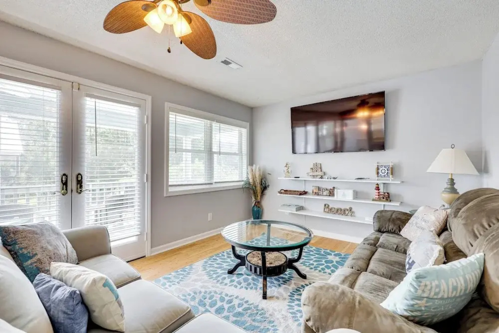 Fenced Yard, 1 Mi to Beach: Oak Island Family Home