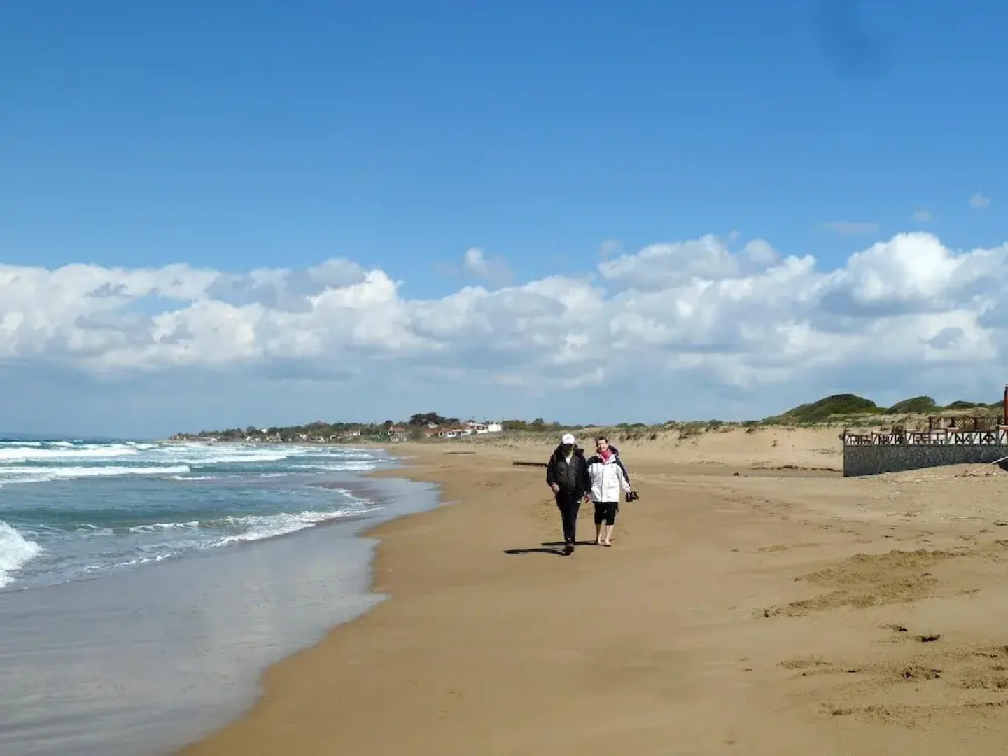 Apartment With 2 Bedrooms in Pirgos, With Wonderful sea View, Enclosed