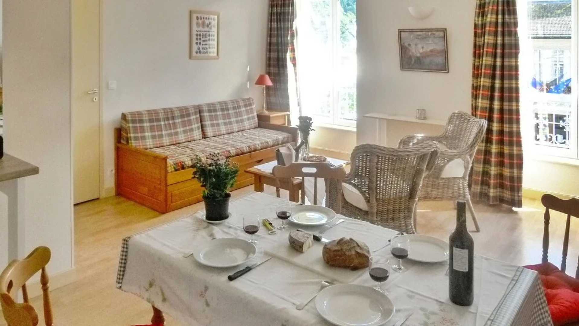 Apartment With one Bedroom in La Bourboule, With Wonderful Mountain Vi