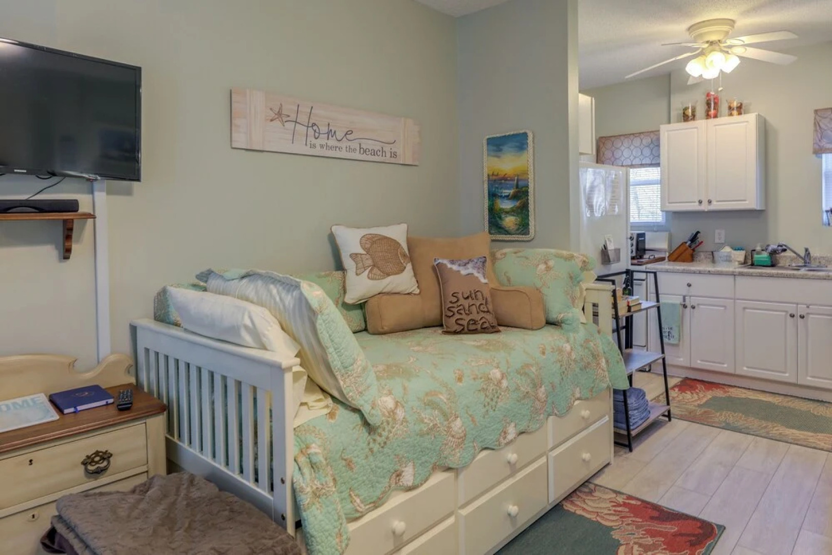 Sneads Ferry Vacation Rental Studio w/ Water Views