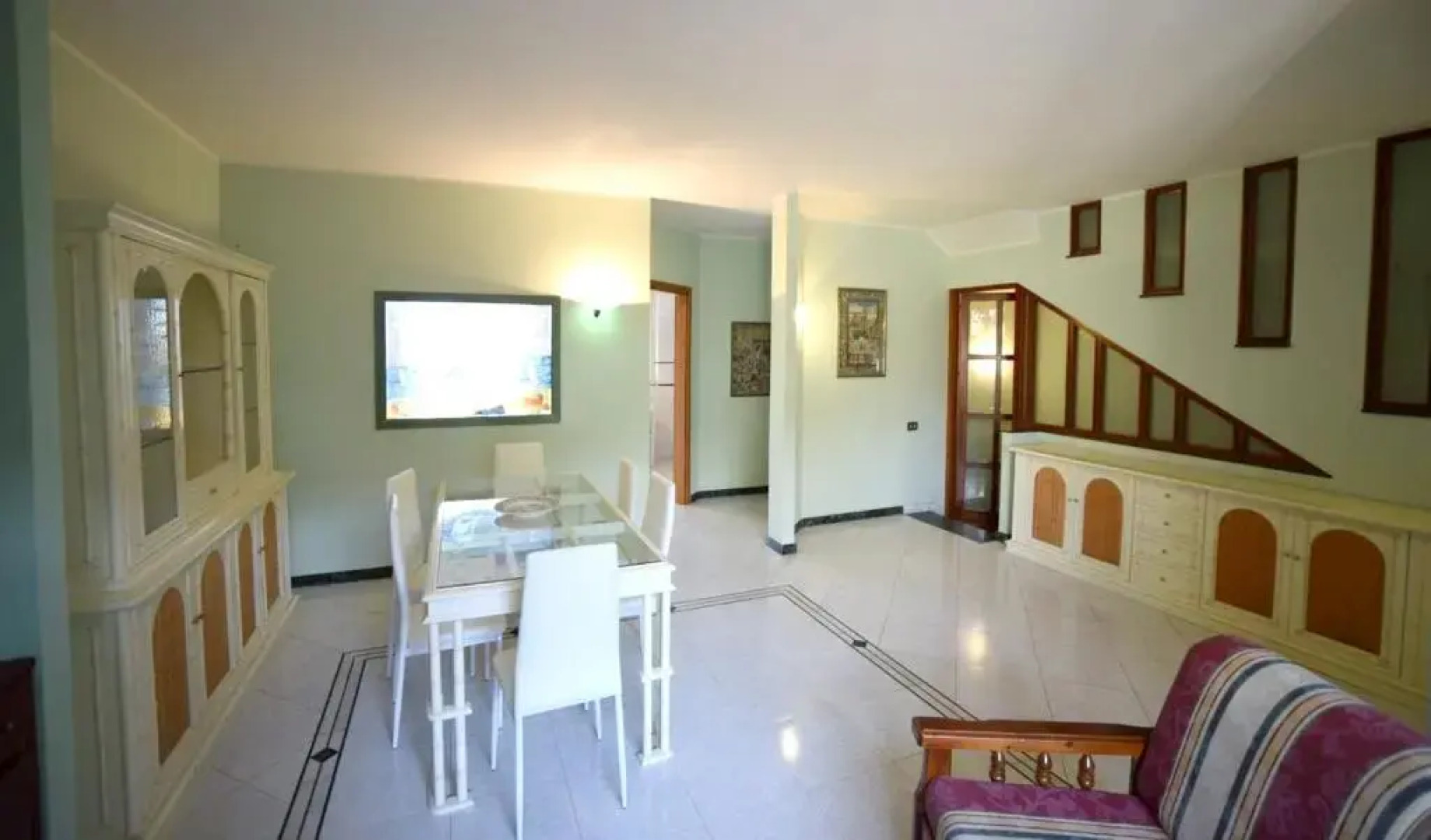 House with 3 bedrooms in Aci Catena with wonderful sea view enclosed garden and WiFi 4 km from the beach