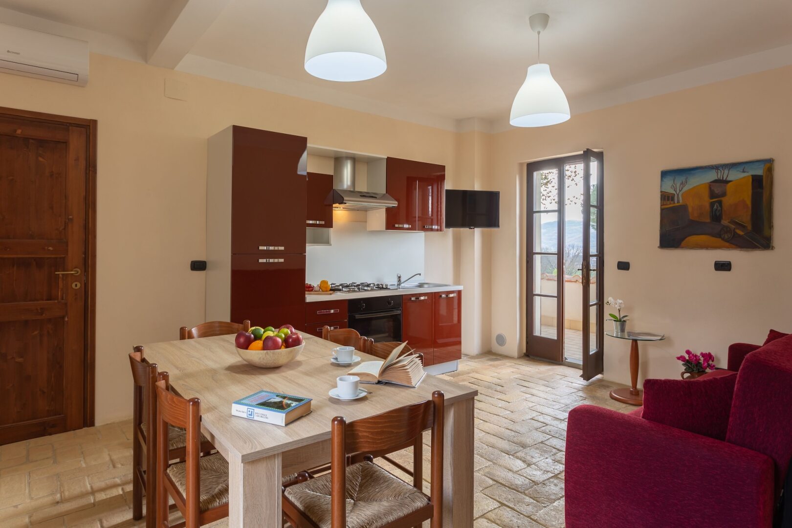 Agriturismo Borgo Pulciano in Montone