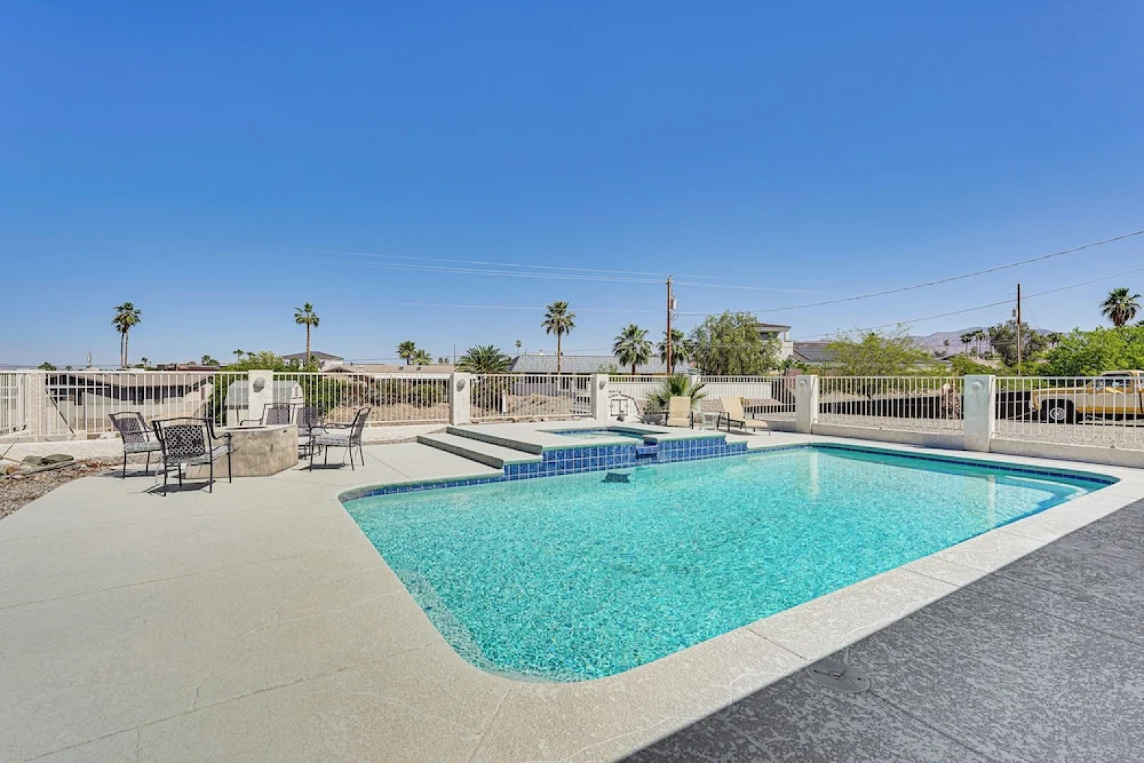 Saltwater Pool & Patios: Lake Havasu City Home!