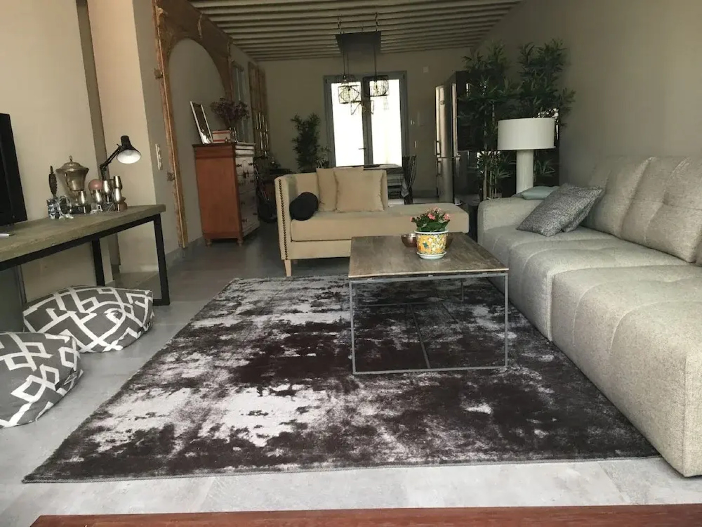 Apartamento Bizcocheros con piscina y jardin