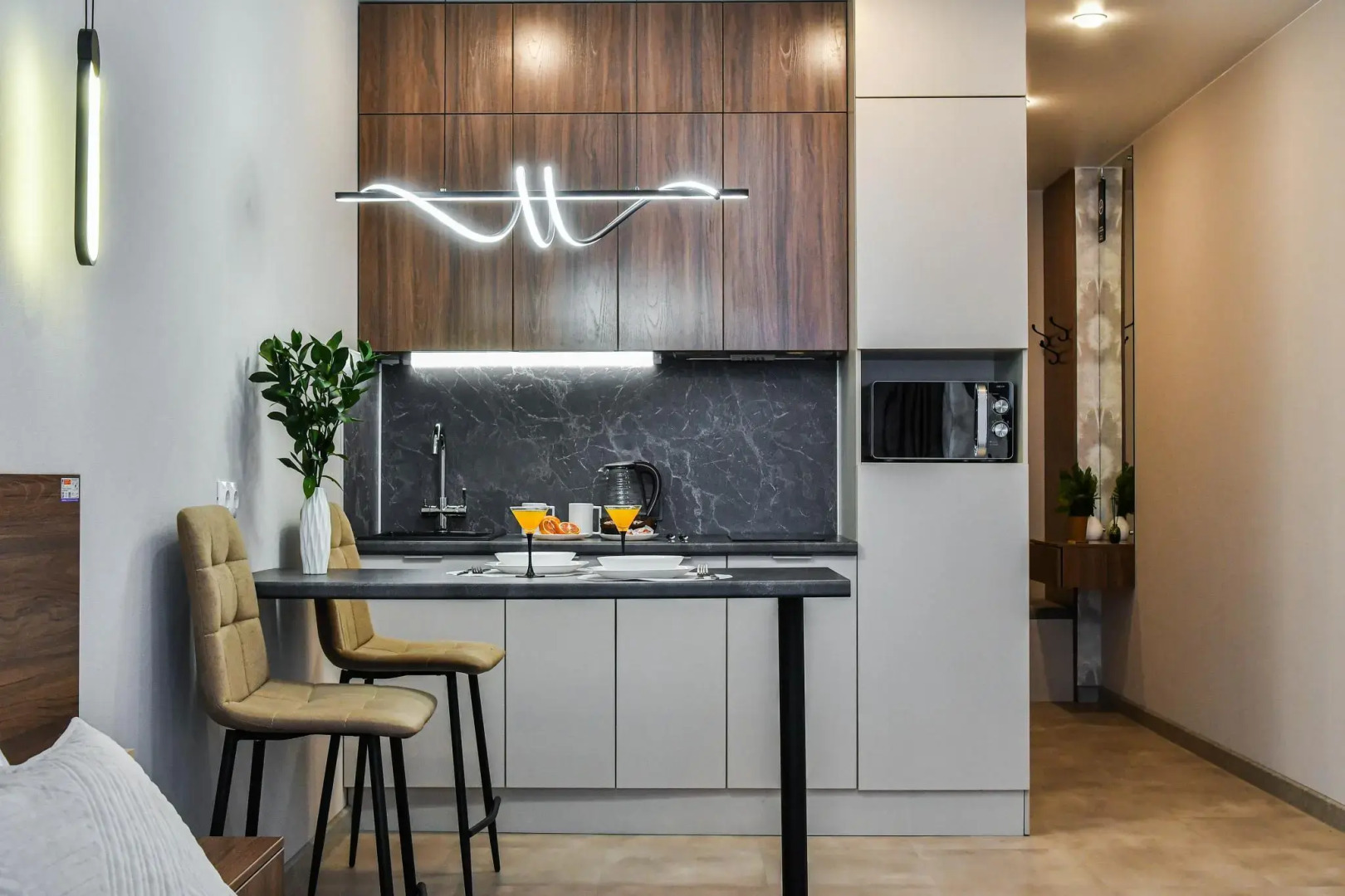 Апартаменты Золотое сечение на улице Партизана Железняка 38