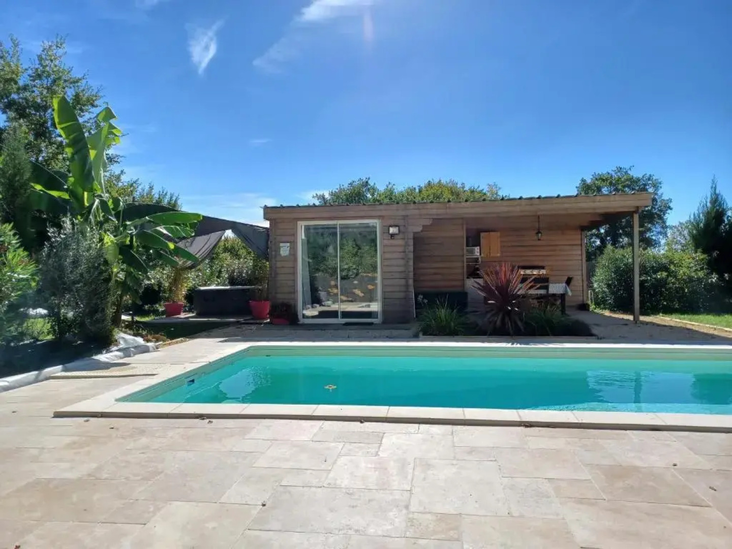 Chambre chalet avec SPA Monpazier