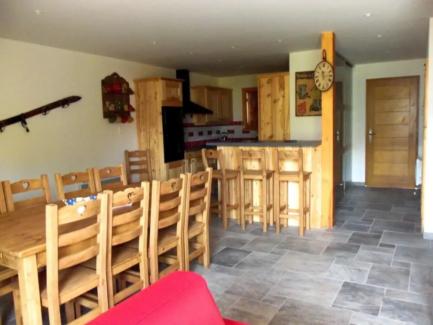 Chalet With 3 Bedrooms in Risoul, With Wonderful Mountain View, Furnis