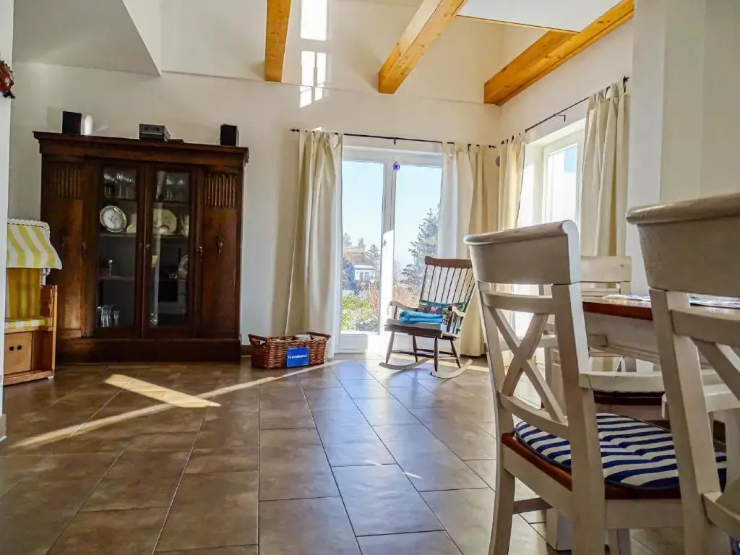 Reetdachhaus im Fischerdorf