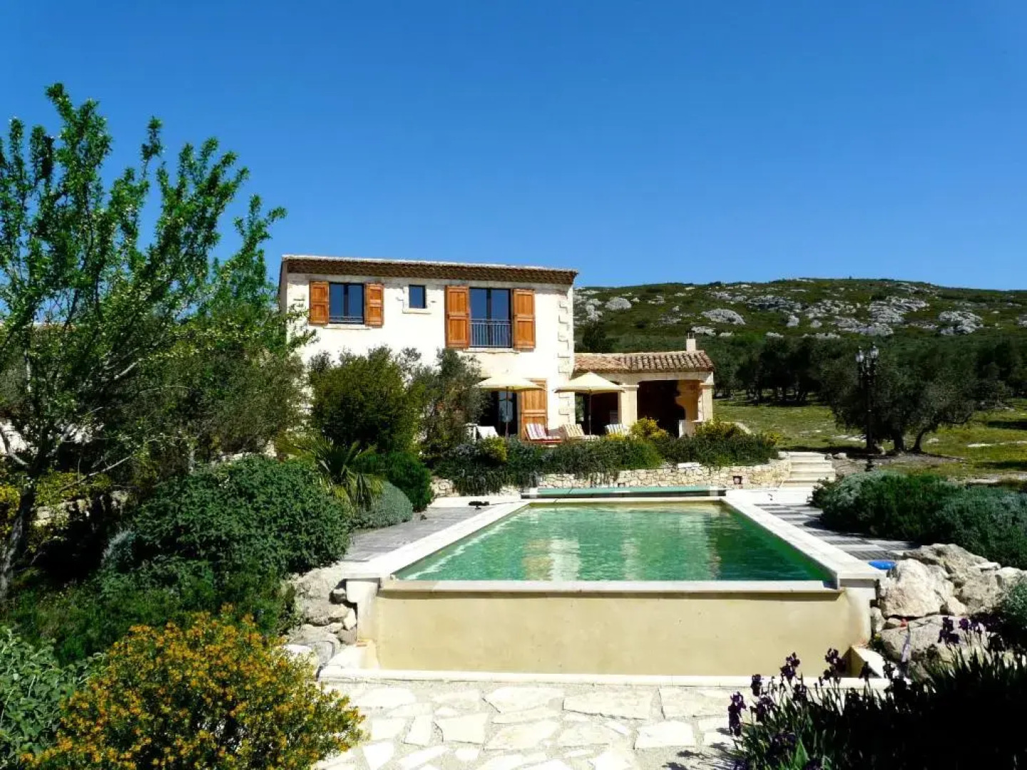 Magnifique Propriété Avec Piscine Privée Chauffée, Superbe Vue Sur Les Oliveraies Des Alpilles, Située À Mouriès, 10 Personnes, Ls1-174 Espanto