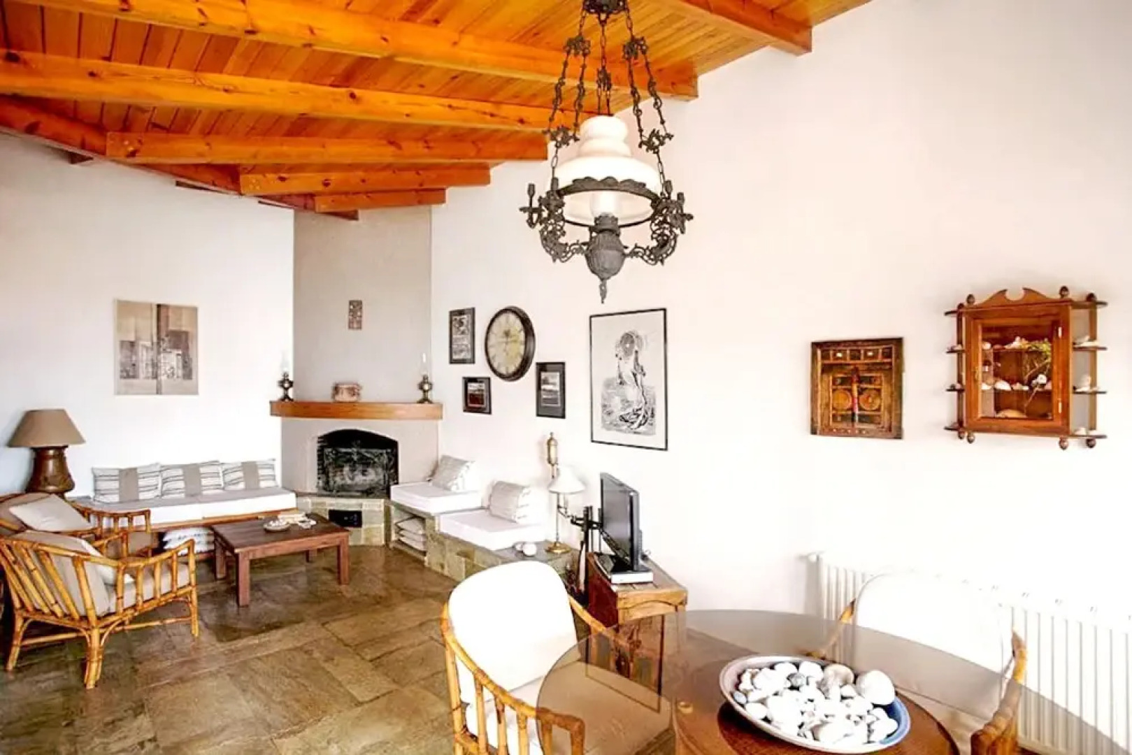 Villa With 6 Bedrooms in Xiropigado, With Wonderful sea View, Enclosed