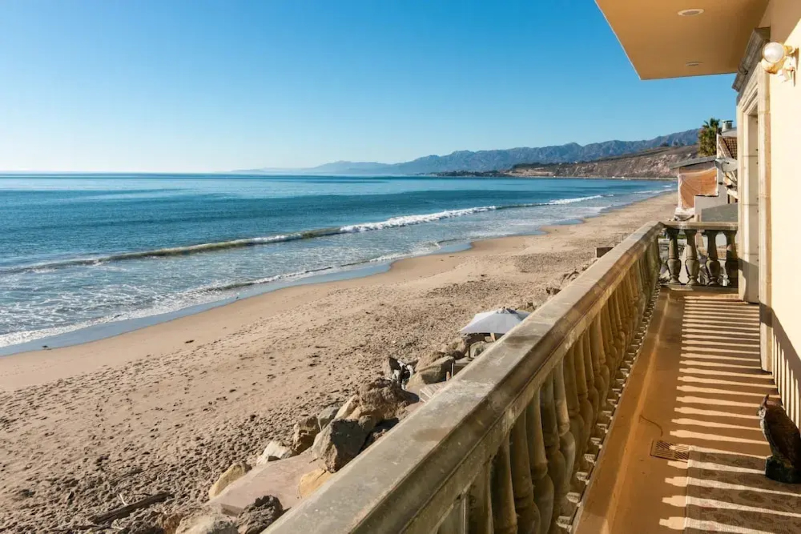 New Listing! Beachfront Dream W/ Private Balcony Home