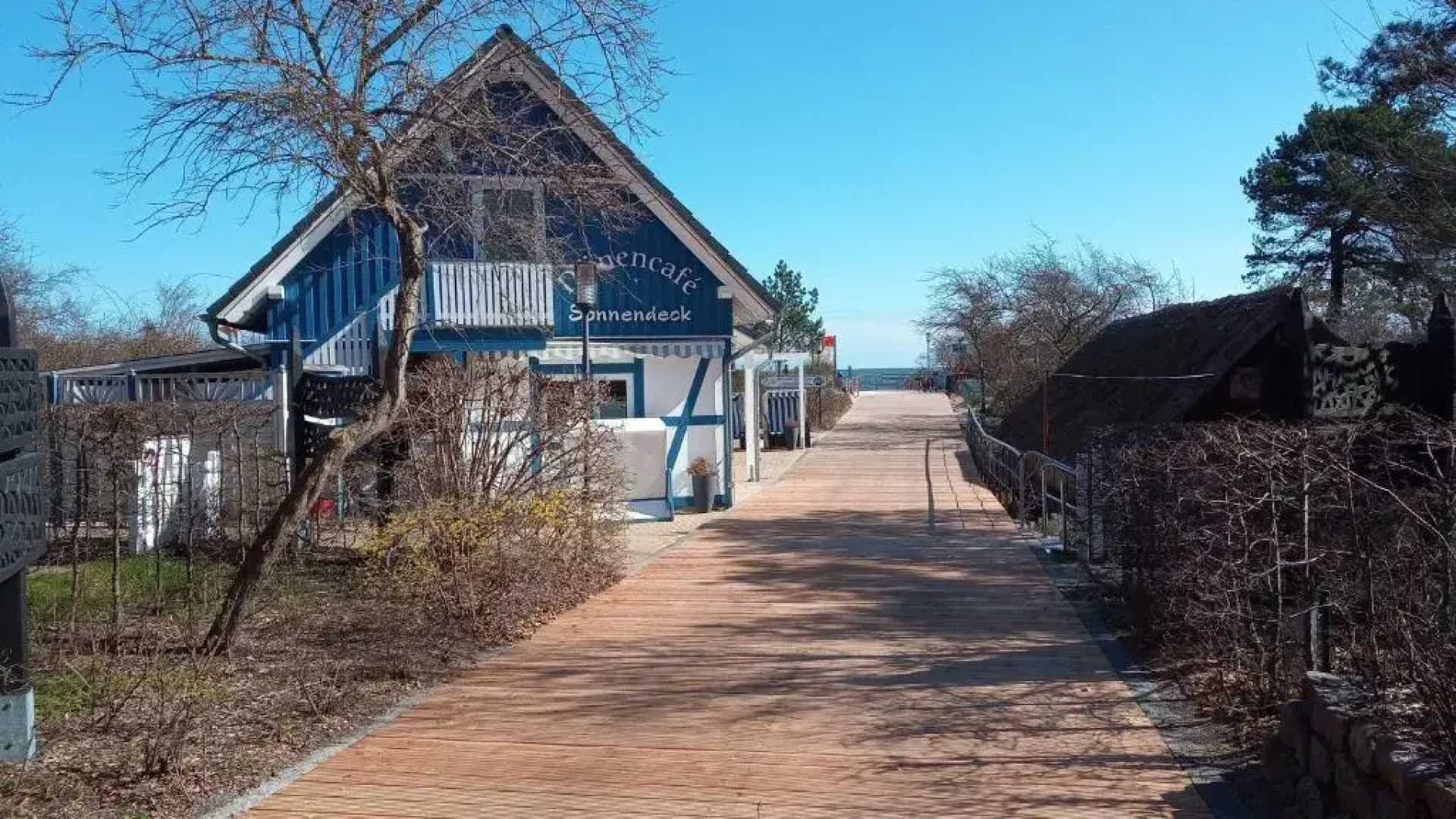 moderne 3-Raum Ferienwohnung Strandmöwe mit Panoramafenster