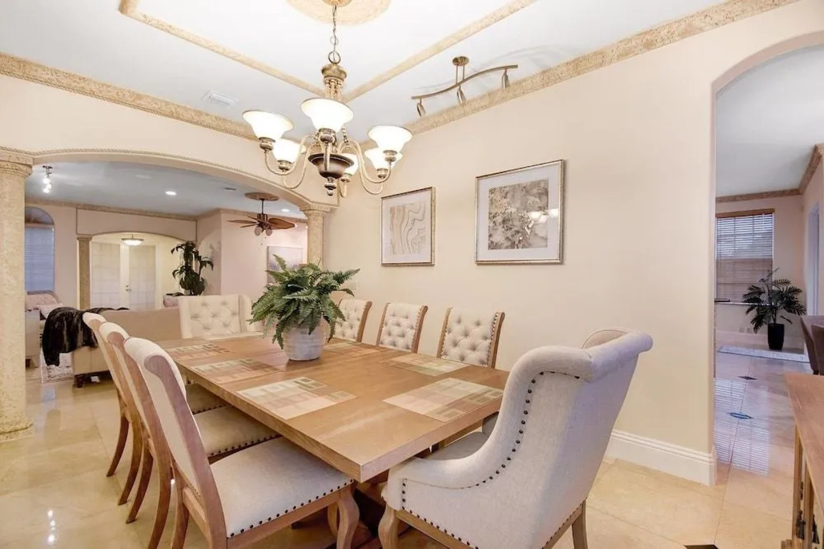 Walk to Beach Spacious Estate with Hot Tub & Game Room