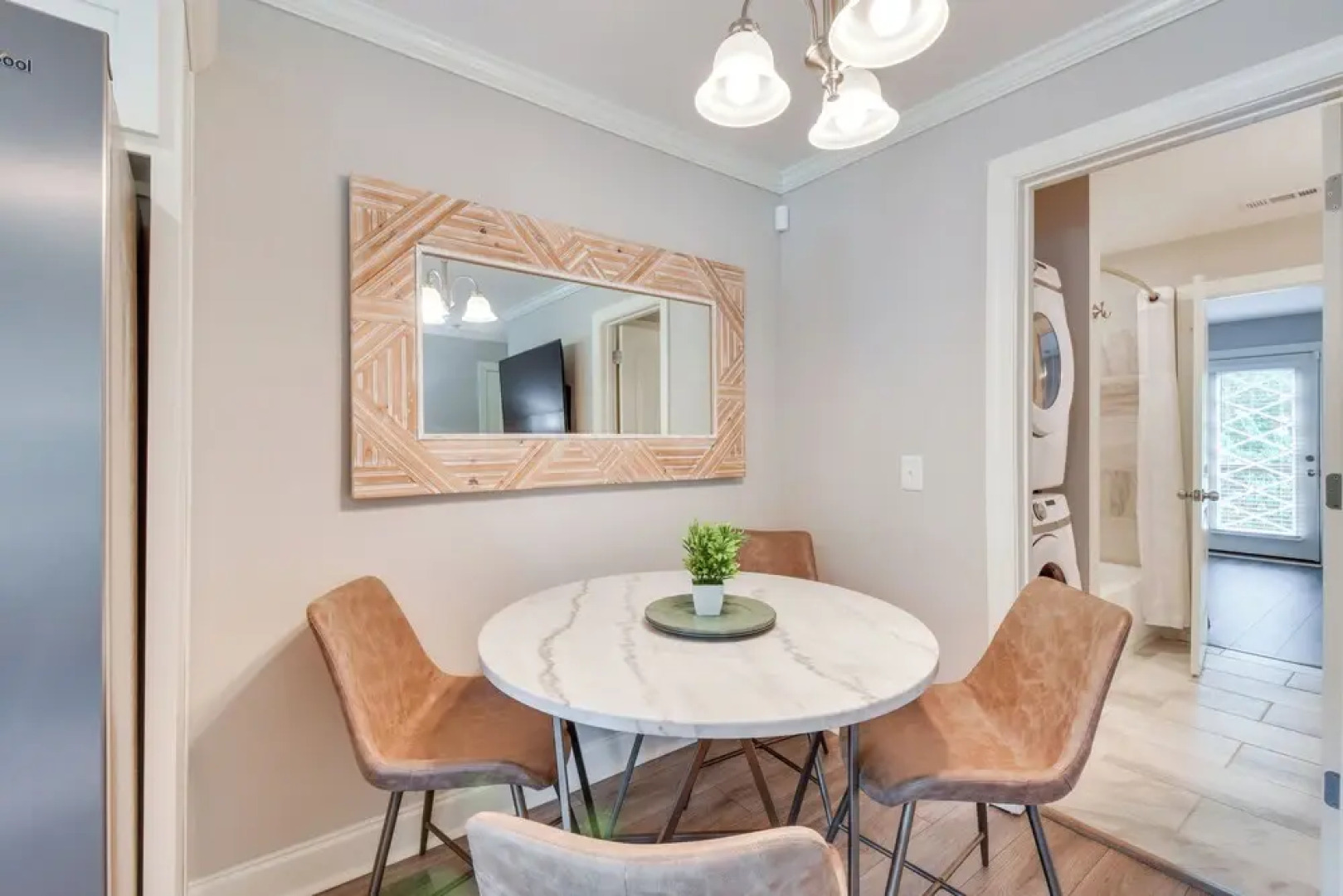 1 Block to Main St & River: Downtown Helen Condo