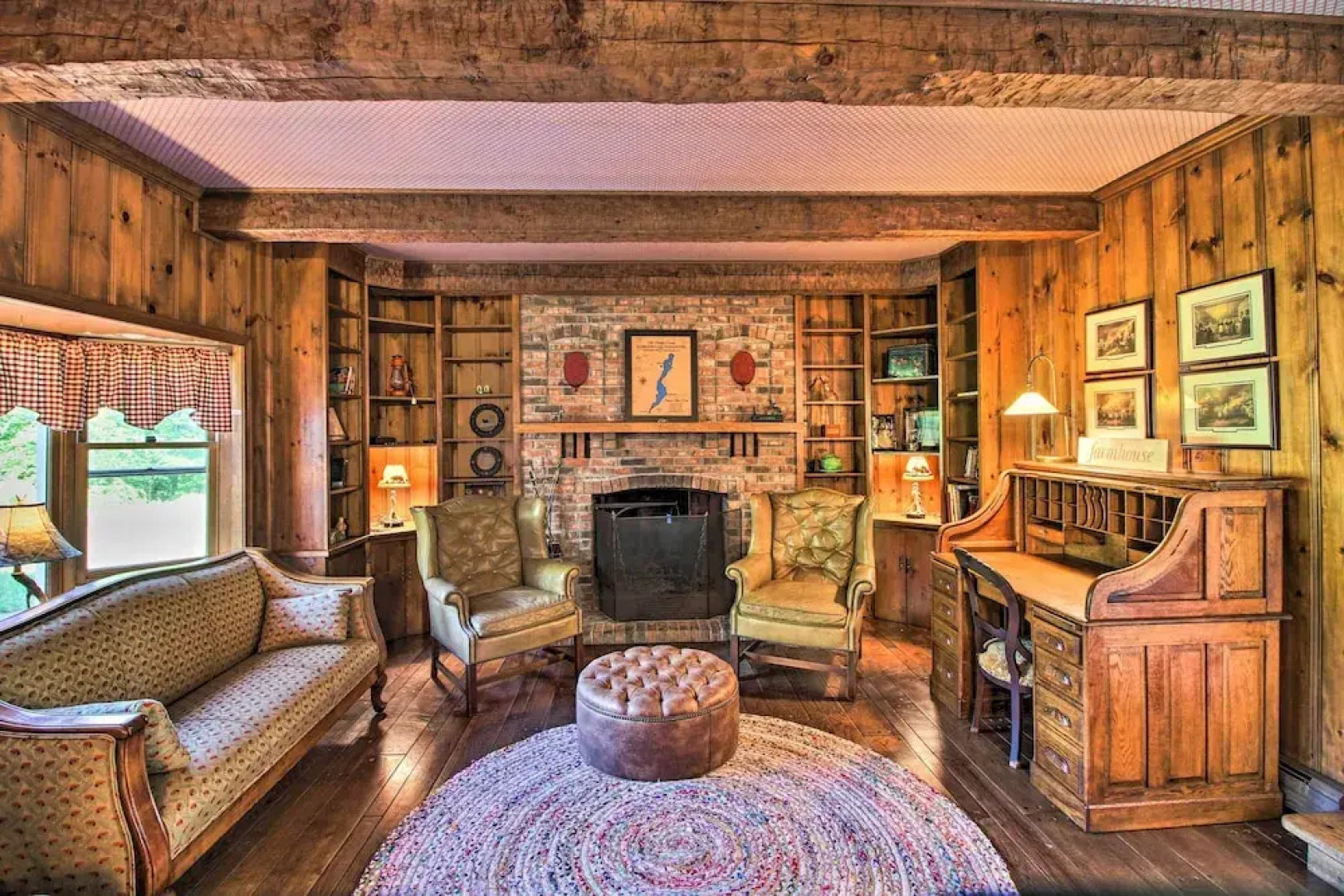 Vintage Schroon Lake Farmhouse w/ Private Beach!