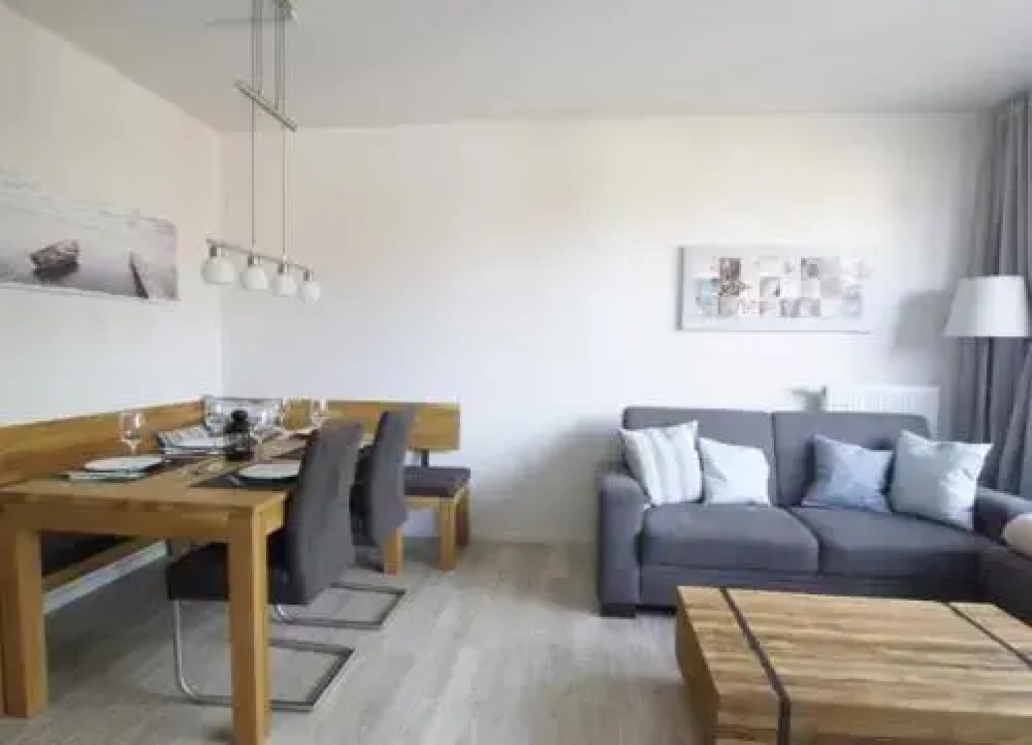 Boje 8; wunderschöne, großzügige Ferienwohnung für bis zu 5 Personen mit Balkon und Sauna