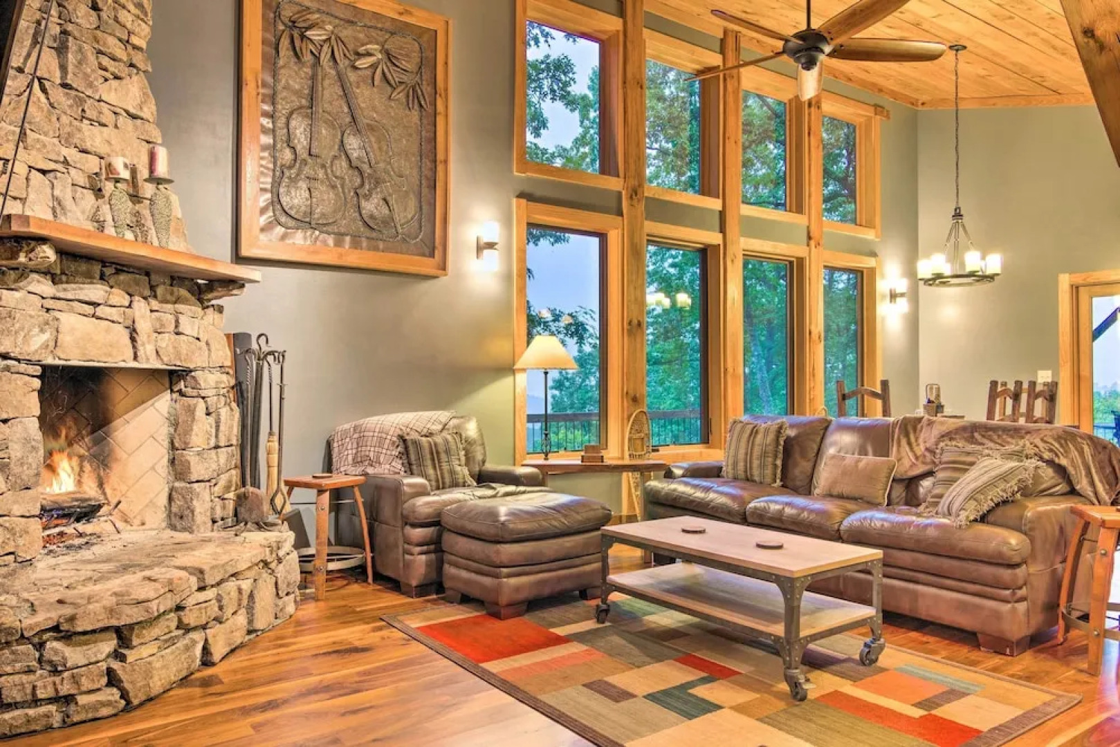 Peaceful Stony Point Getaway w/ Hot Tub & Views!