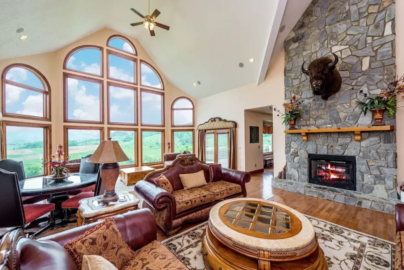 Acre Blue Ridge Estate 8 Bedrooms 7.5 Bathrooms Home