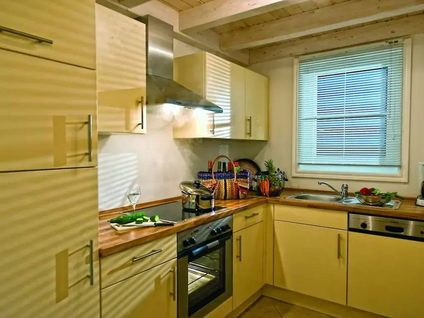 Terraced houses in the Bad Saarow Castle Park, Bad Saarow