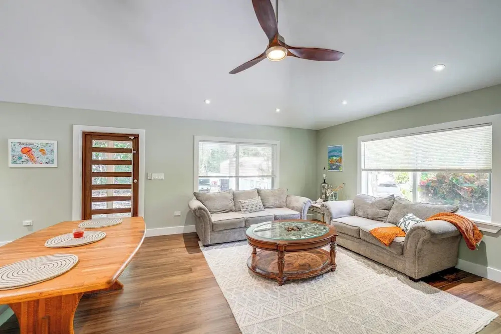 Walk to Harry Harris Beach: Getaway w/ Grill!