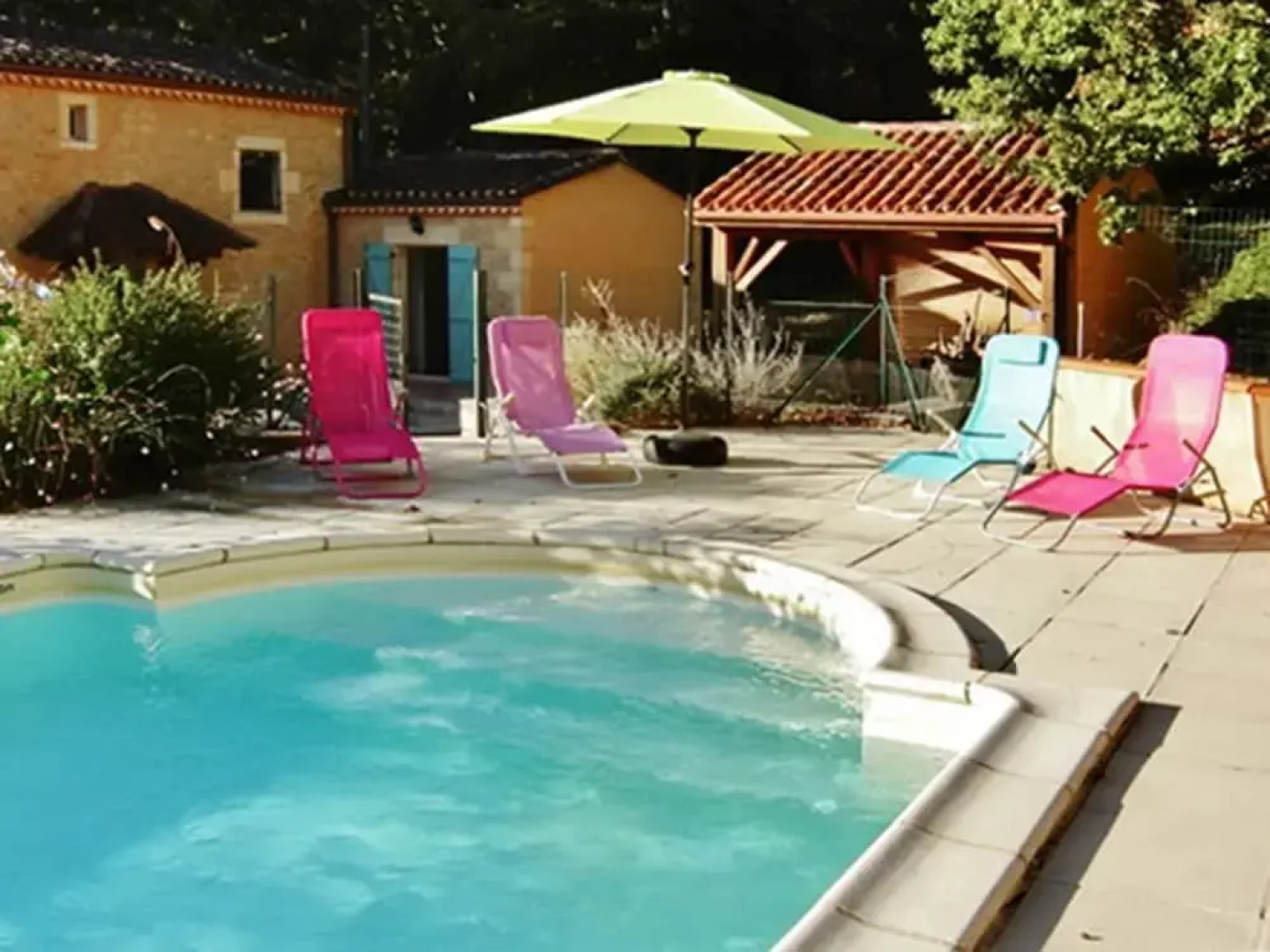 House With 3 Bedrooms in Grézels, With Private Pool and Furnished Garden