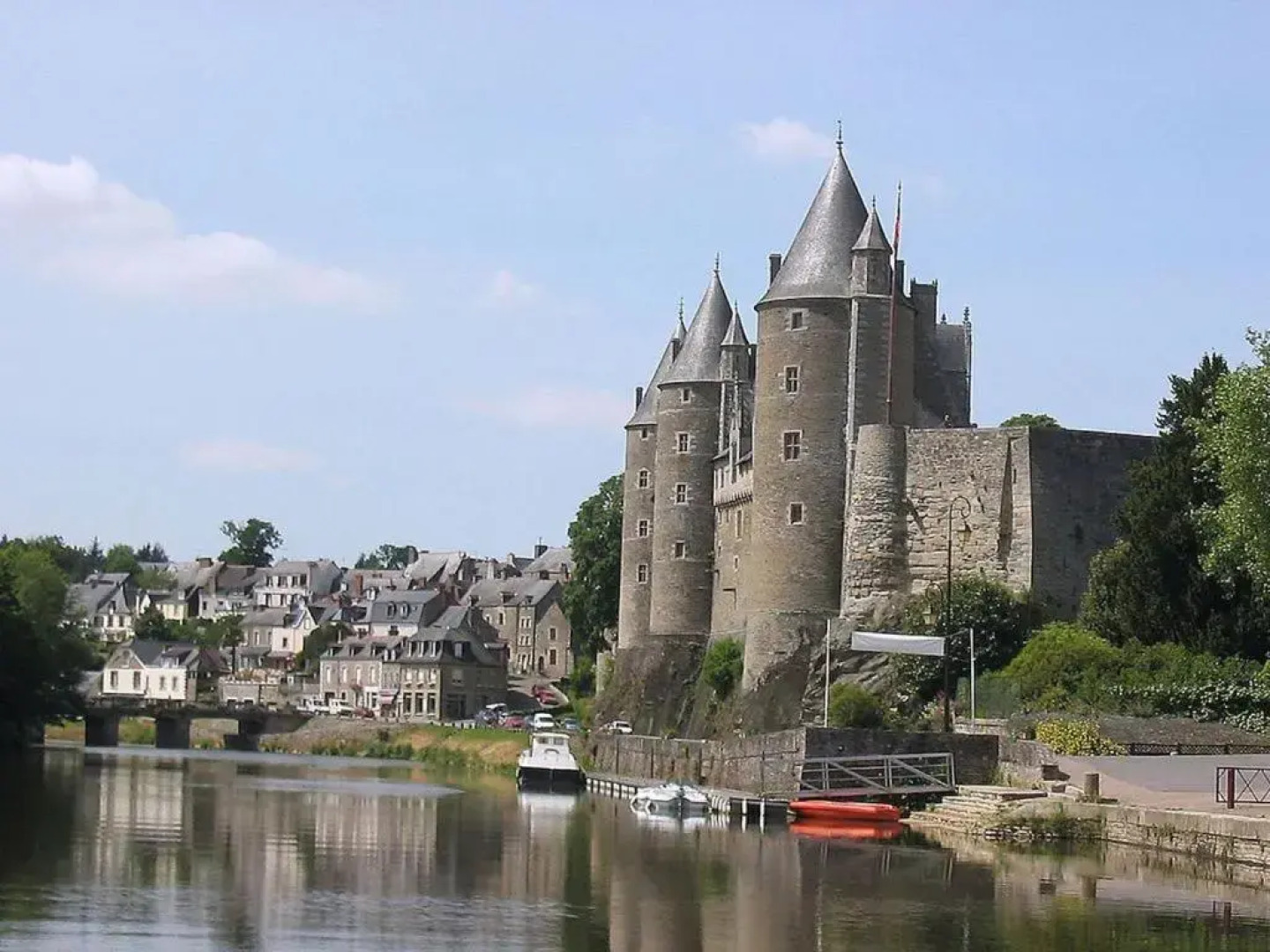 Josselin Church View .