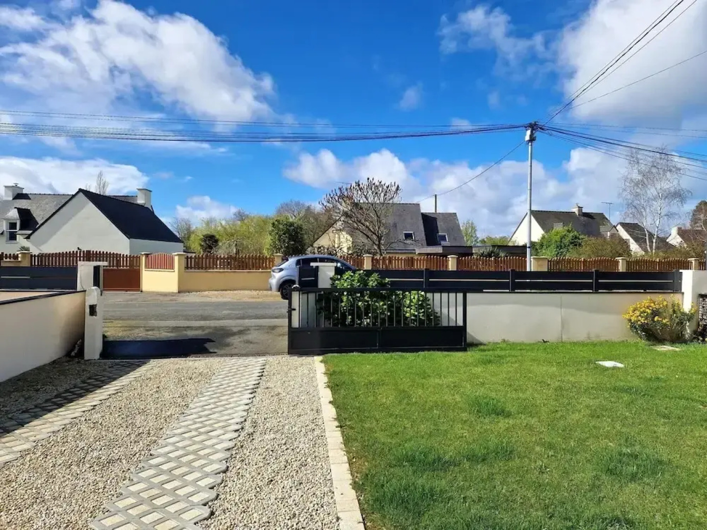 Nice House on Fenced Plot, Near Val Andre