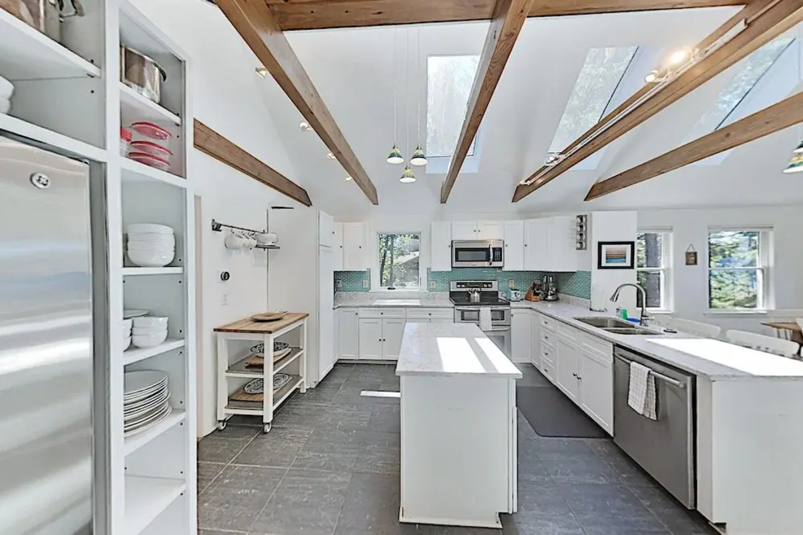 Stunning Waterfront W/ Private Deep-water Dock 6 Bedroom Home