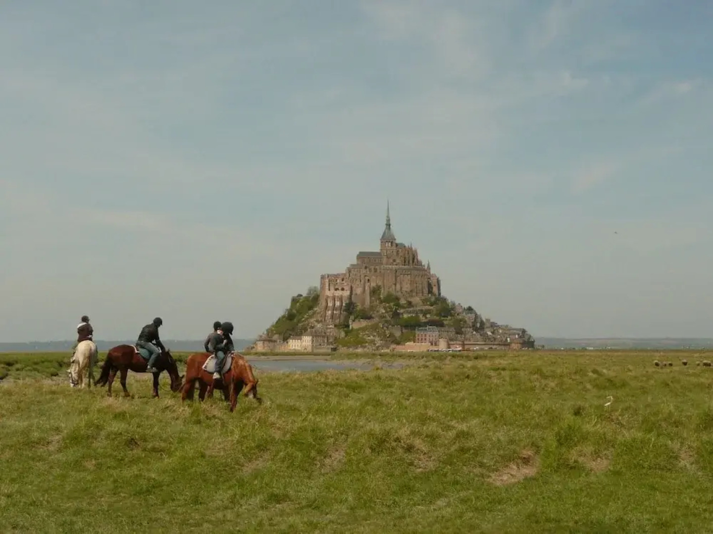 Wooden House by Beach Near Barneville
