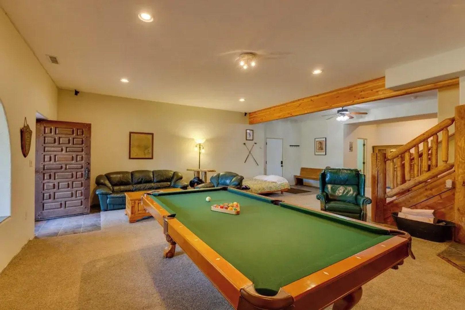Southwestern Angel Fire Abode w/ Game Room