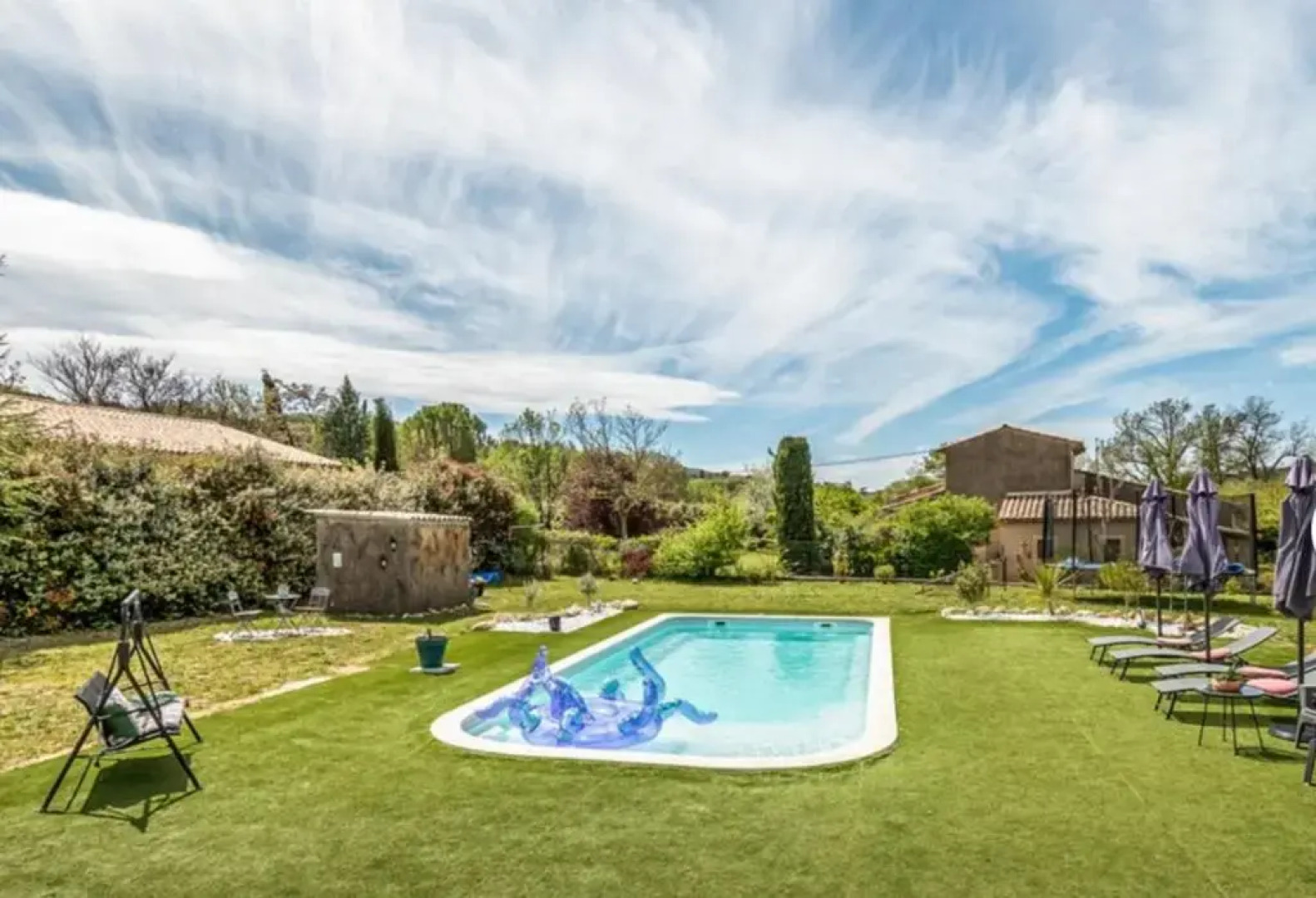 Villa 3 ch, 6/8p, avec piscine Luberon, Provence