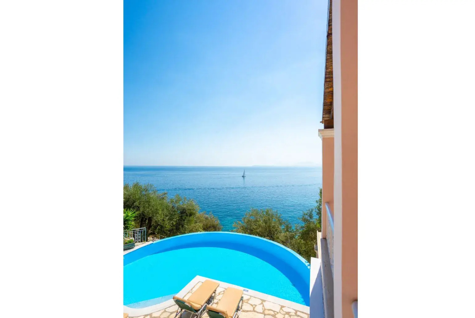 Beach villa Aetos kaminaki Nissaki