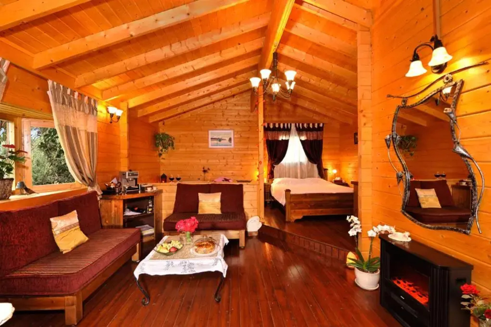 Spa Chalets In Olive Grove